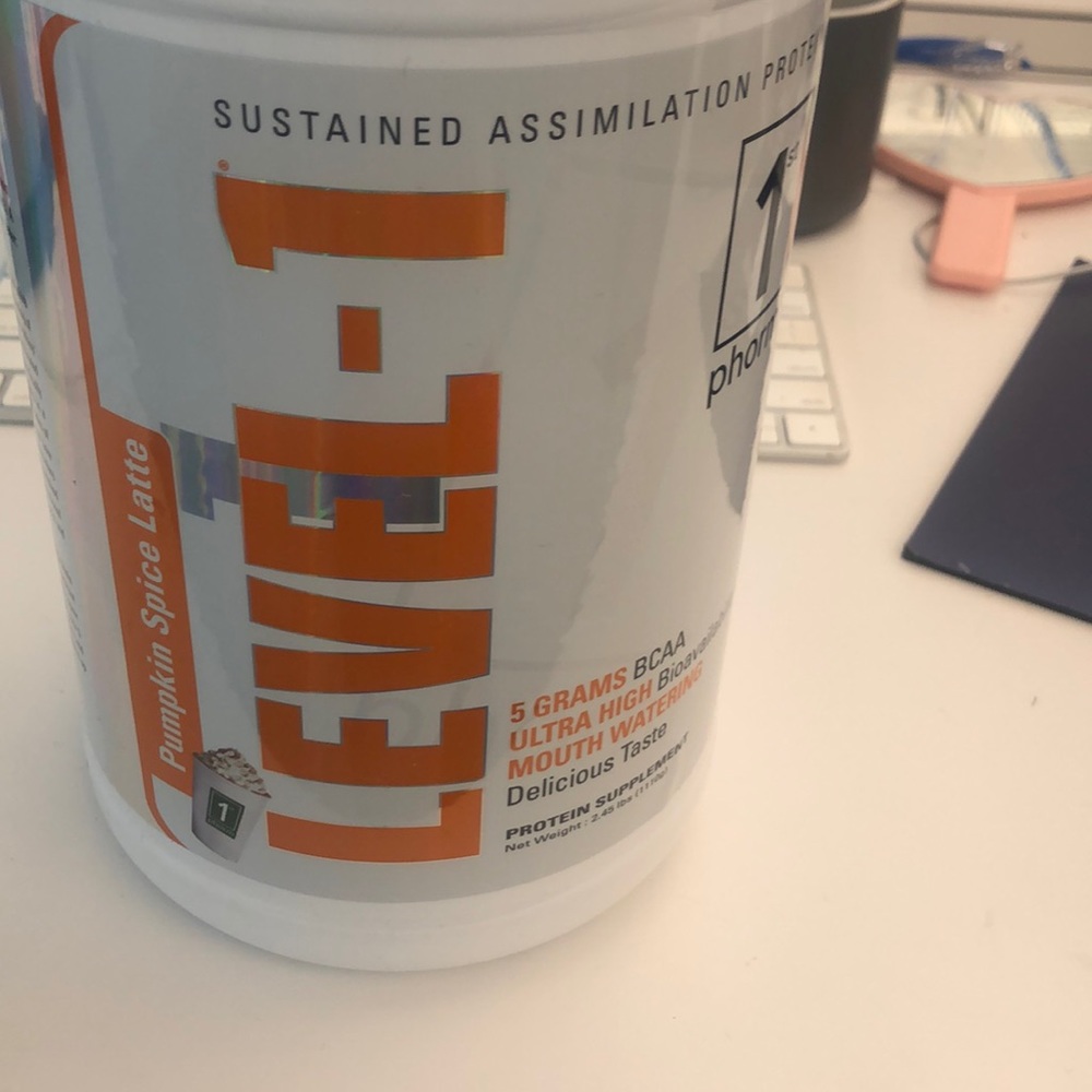 Newly sealed 1st phorm pumpkin spice latte protein